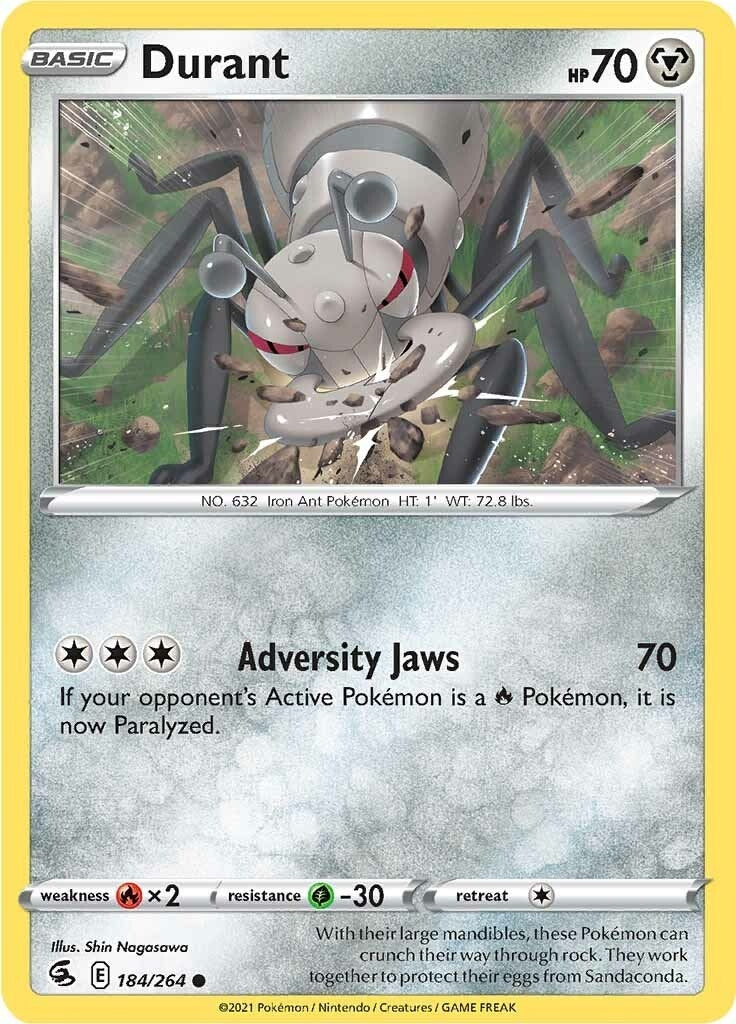 Durant (184/264) (SWSH08: Fusion Strike)