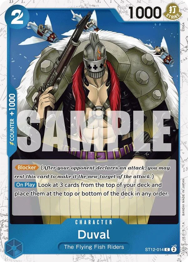 Duval (Jolly Roger Foil) (ST12-014) (Premium Booster -The Best-)