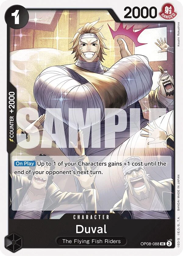 Duval (OP08-088) (Two Legends)