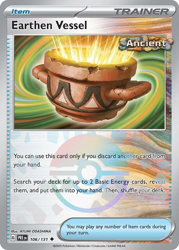 Earthen Vessel (Poke Ball Pattern) (106/131) (SV: Prismatic Evolutions)