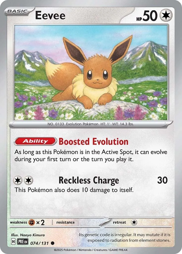 Eevee (074/131) (SV: Prismatic Evolutions)