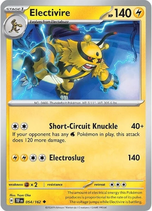 Electivire (054/162) (SV05: Temporal Forces)