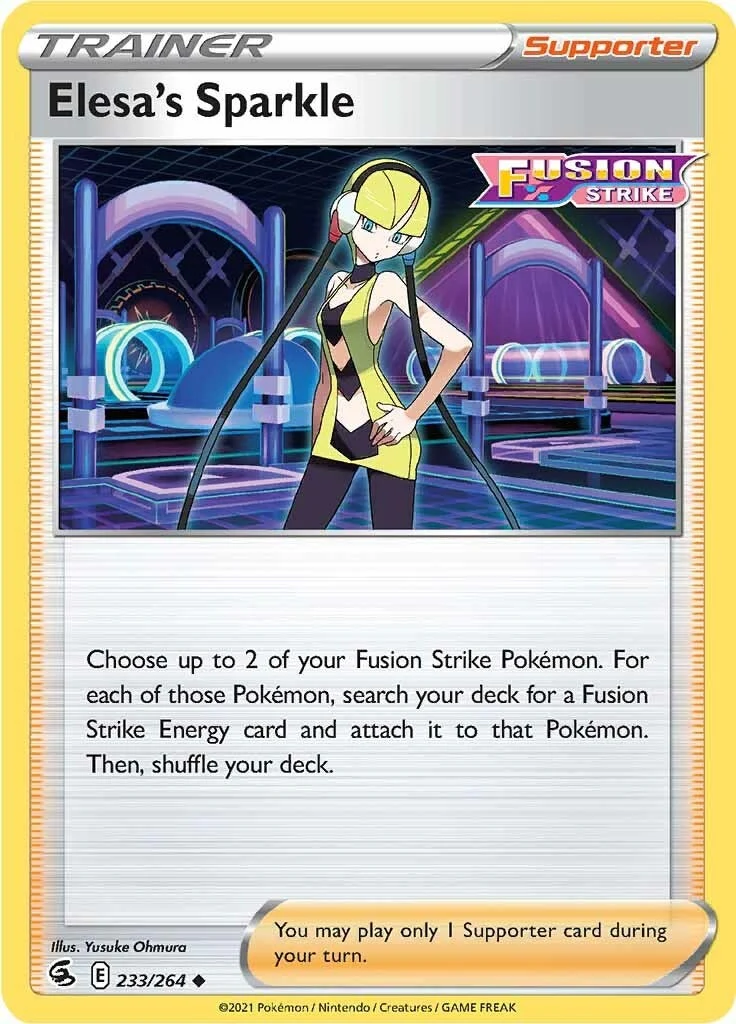 Elesa's Sparkle (233/264) (SWSH08: Fusion Strike)
