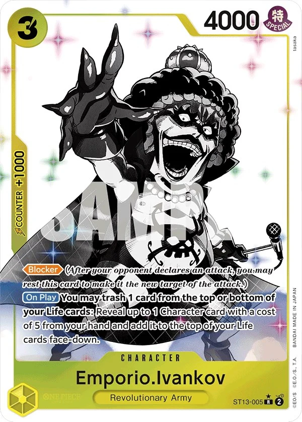 Emporio.Ivankov (Parallel) (ST13-005) (Ultra Deck: The Three Brothers)