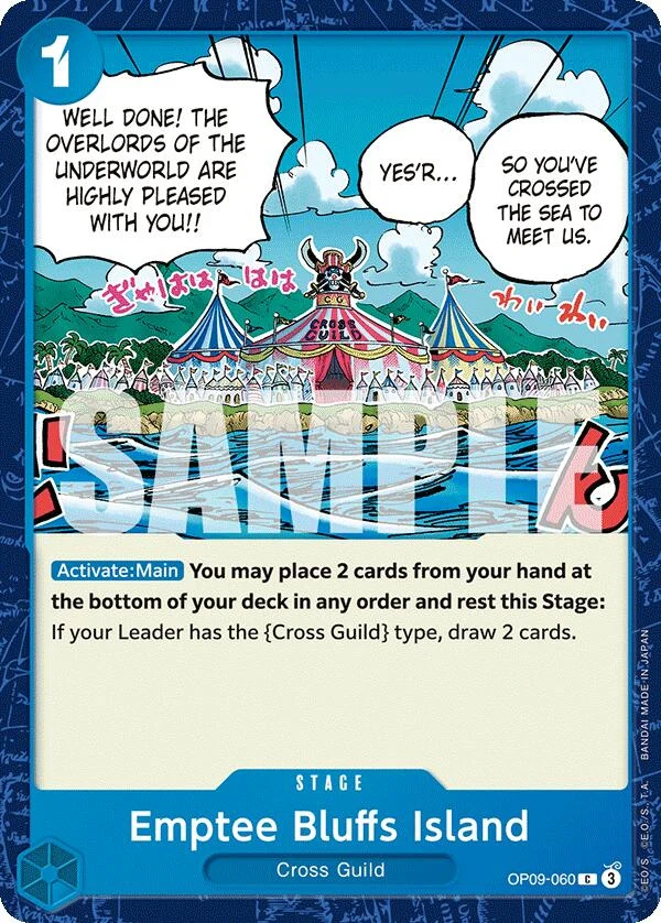 Emptee Bluffs Island (OP09-060) (Emperors in the New World)