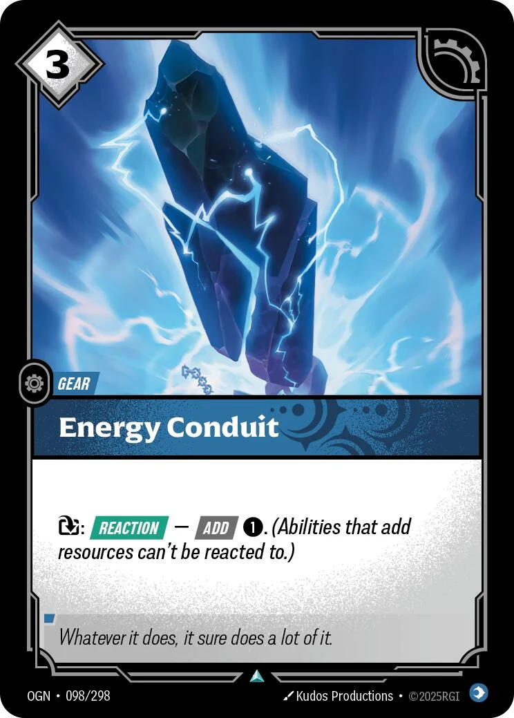Energy Conduit (098/298) (Origins)