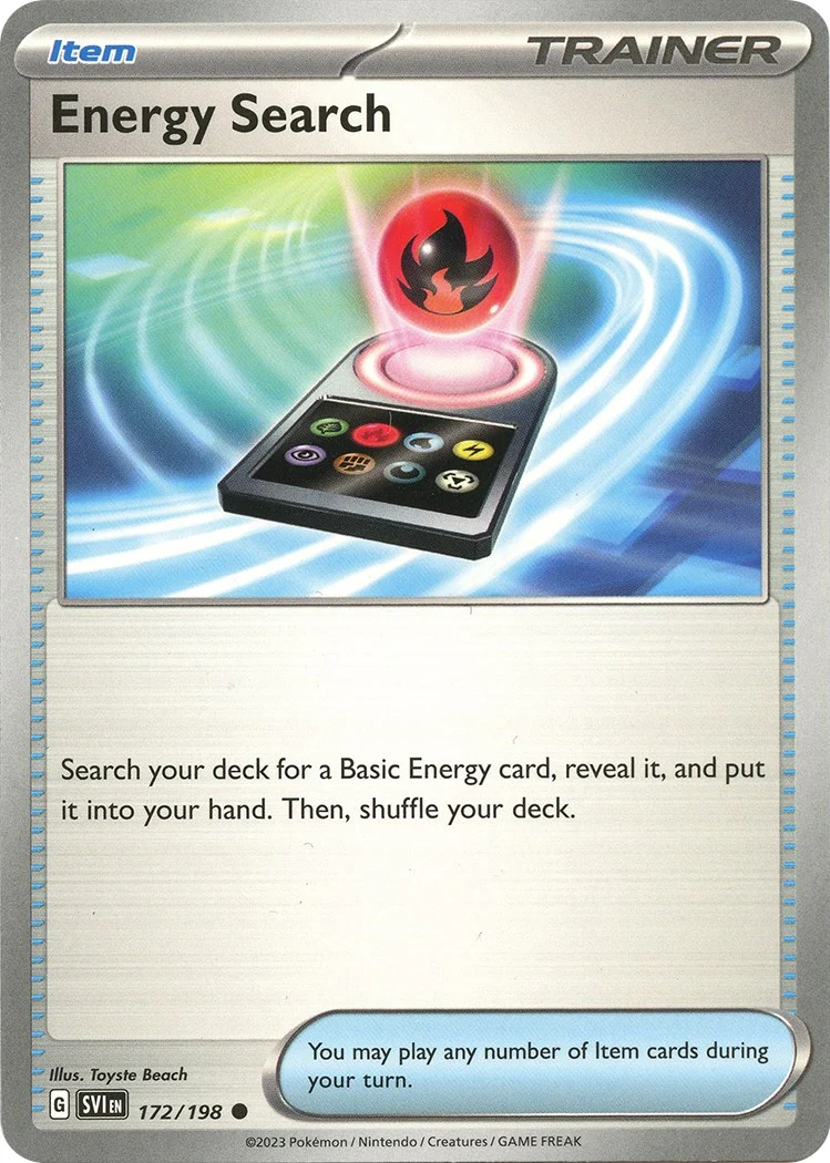 Energy Search (172/198) (SV01: Scarlet & Violet Base Set)