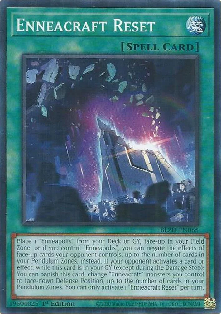 Enneacraft Reset (BLZD-EN065) (Blazing Dominion)
