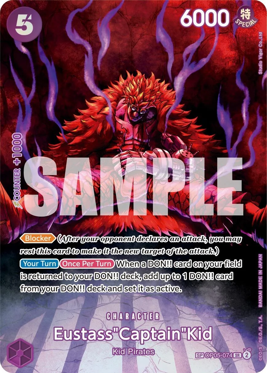 Eustass"Captain"Kid (SP) (OP05-074) (500 Years in the Future)