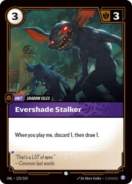 Evershade Stalker (123/219) (Unleashed)