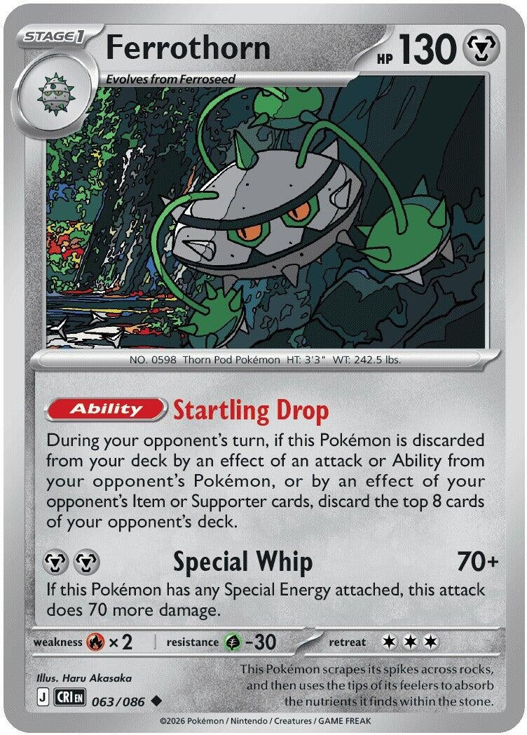 Ferrothorn (063/086) (ME04: Chaos Rising)