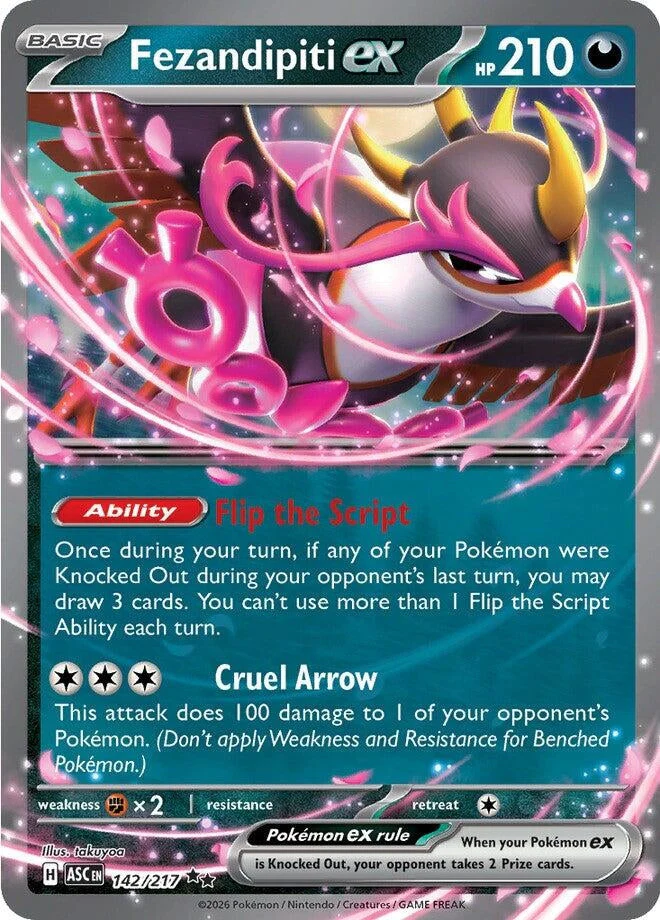 Fezandipiti ex (142/217) (ME: Ascended Heroes)