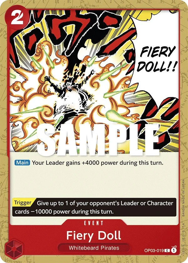 Fiery Doll (OP03-019) (Pillars of Strength)