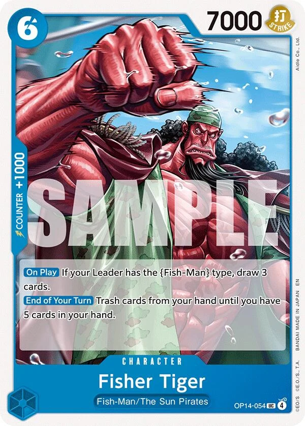Fisher Tiger (OP14-054) (The Azure Sea's Seven)