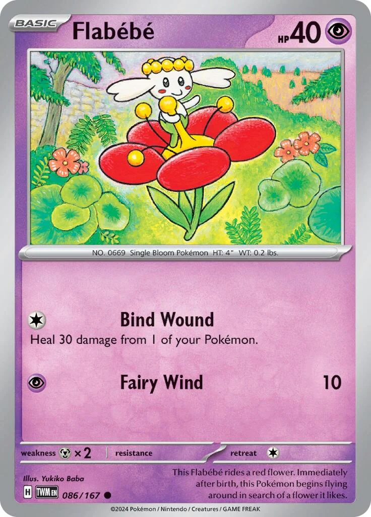Flabebe (086/167) (SV06: Twilight Masquerade)