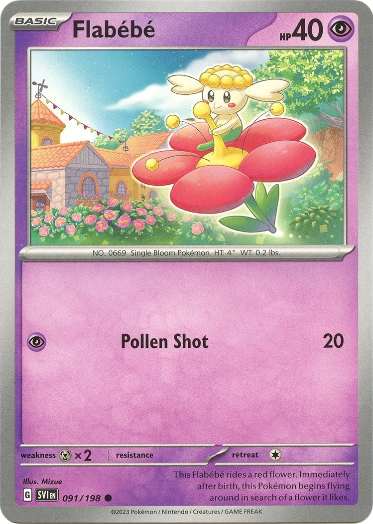 Flabebe (091/198) (SV01: Scarlet & Violet Base Set)