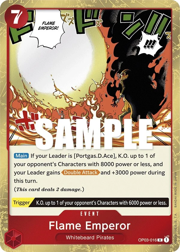 Flame Emperor (OP03-016) (Pillars of Strength)