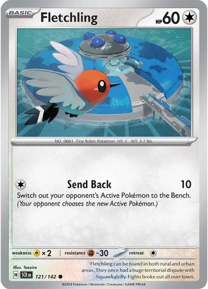 Fletchling (121/142) (SV07: Stellar Crown)