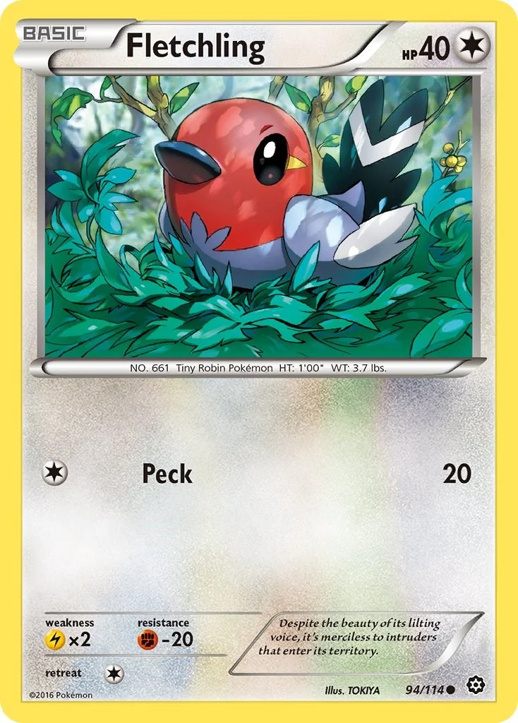 Fletchling (94/114) (XY - Steam Siege)