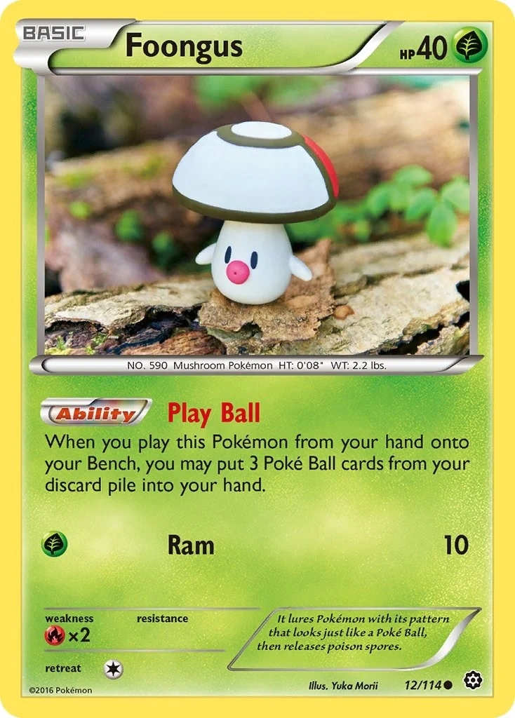 Foongus (12/114) (XY - Steam Siege)