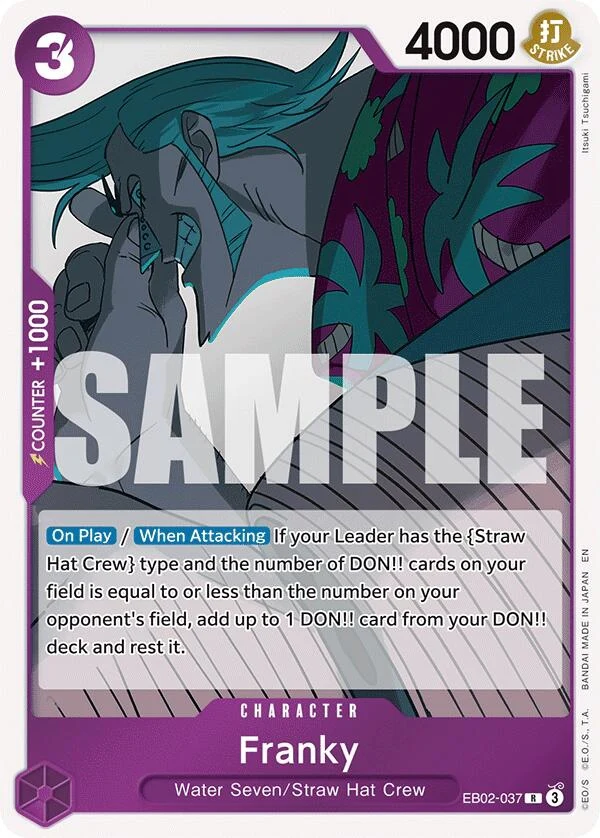 Franky (EB02-037) (Extra Booster: Anime 25th Collection)