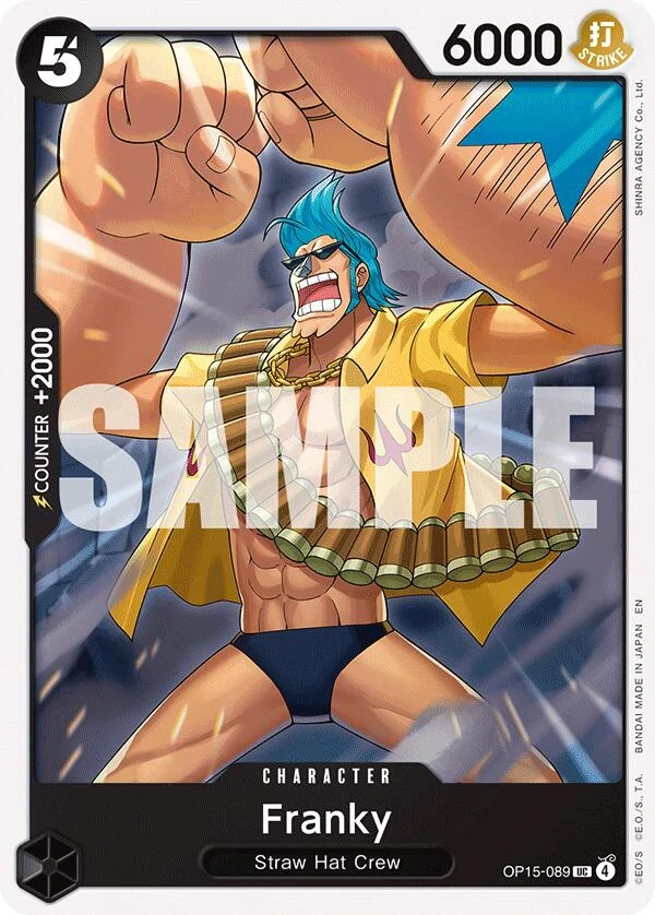 Franky (OP15-089) (Adventure on Kami's Island)