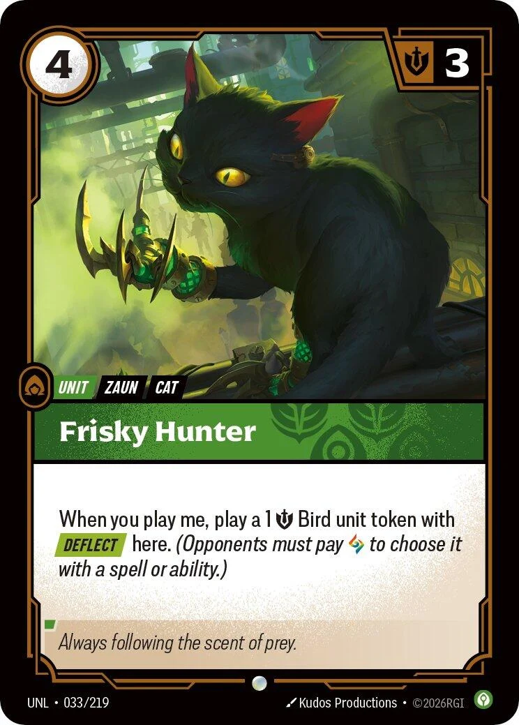 Frisky Hunter (033/219) (Unleashed)