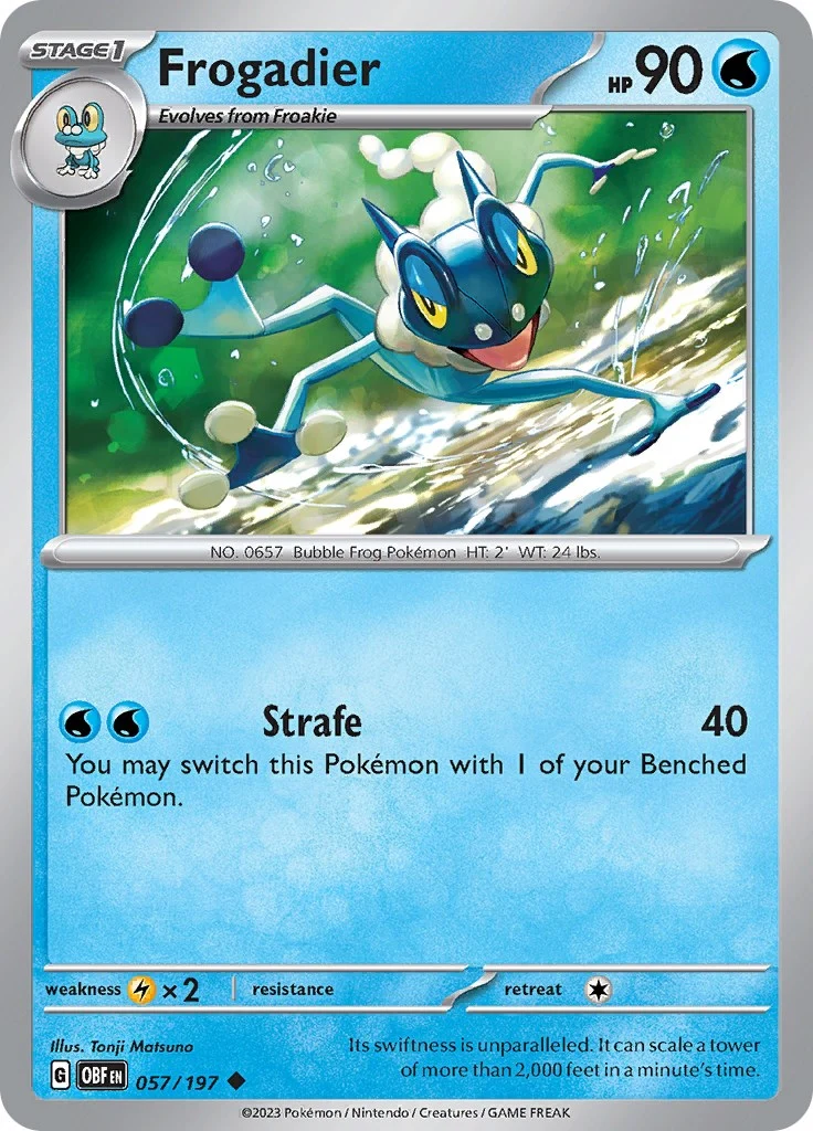 Frogadier (057/197) (SV03: Obsidian Flames)