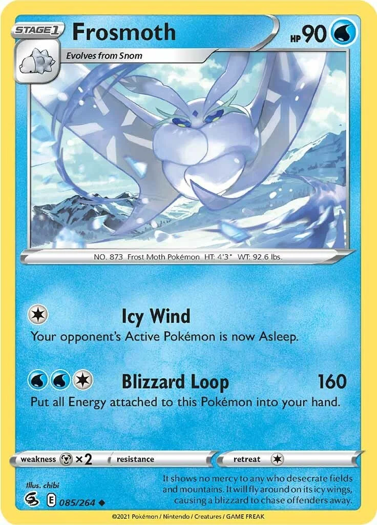 Frosmoth (085/264) (SWSH08: Fusion Strike)