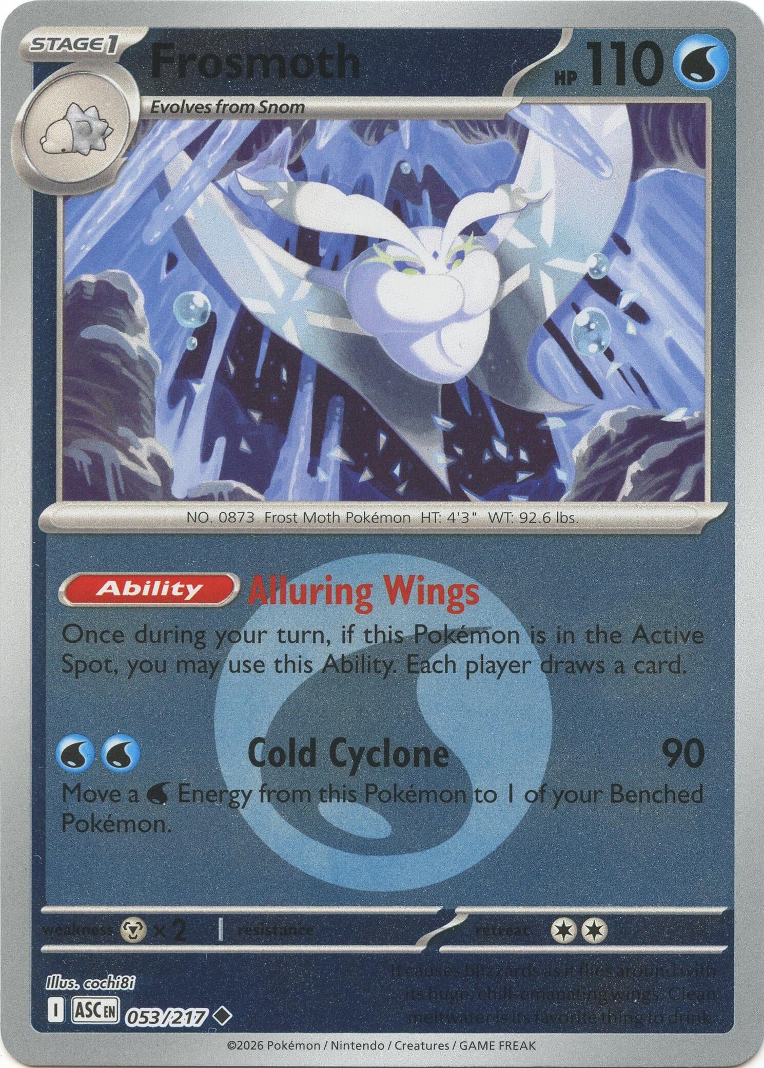 Frosmoth (Energy Symbol Pattern) (053/217) (ME: Ascended Heroes)