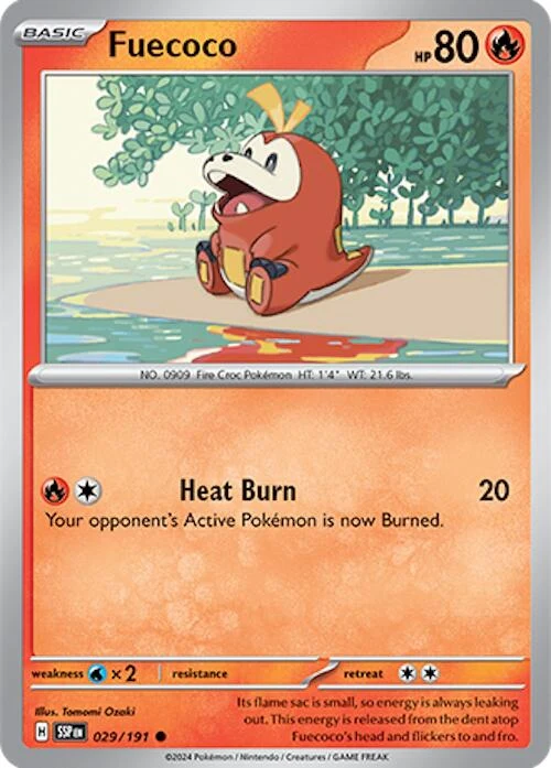 Fuecoco (029/191) (SV08: Surging Sparks)