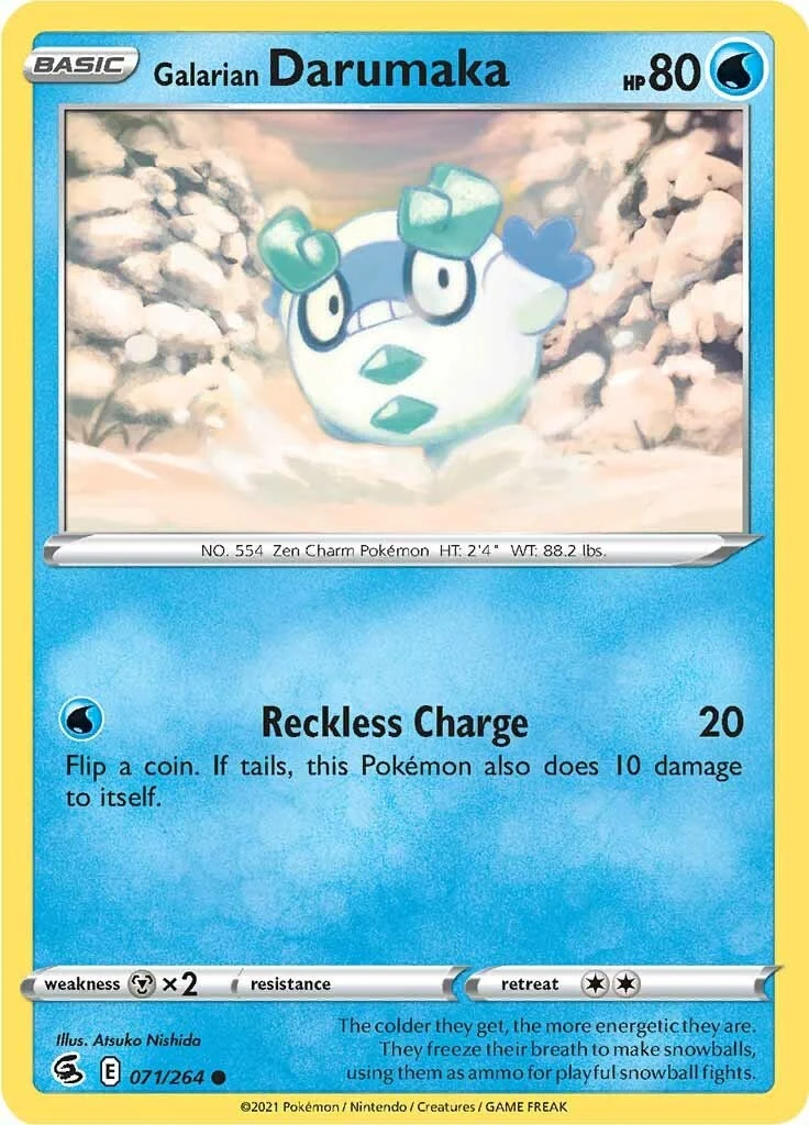 Galarian Darumaka (071/264) (SWSH08: Fusion Strike)