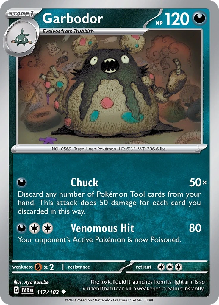 Garbodor (117/182) (SV04: Paradox Rift)