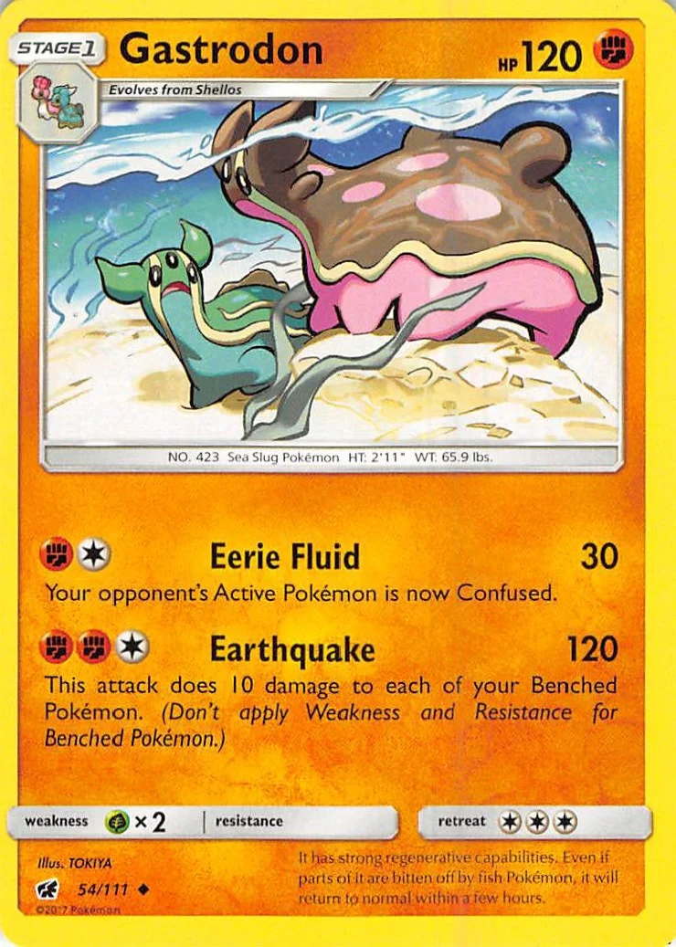 Gastrodon (54/111) (SM - Crimson Invasion)