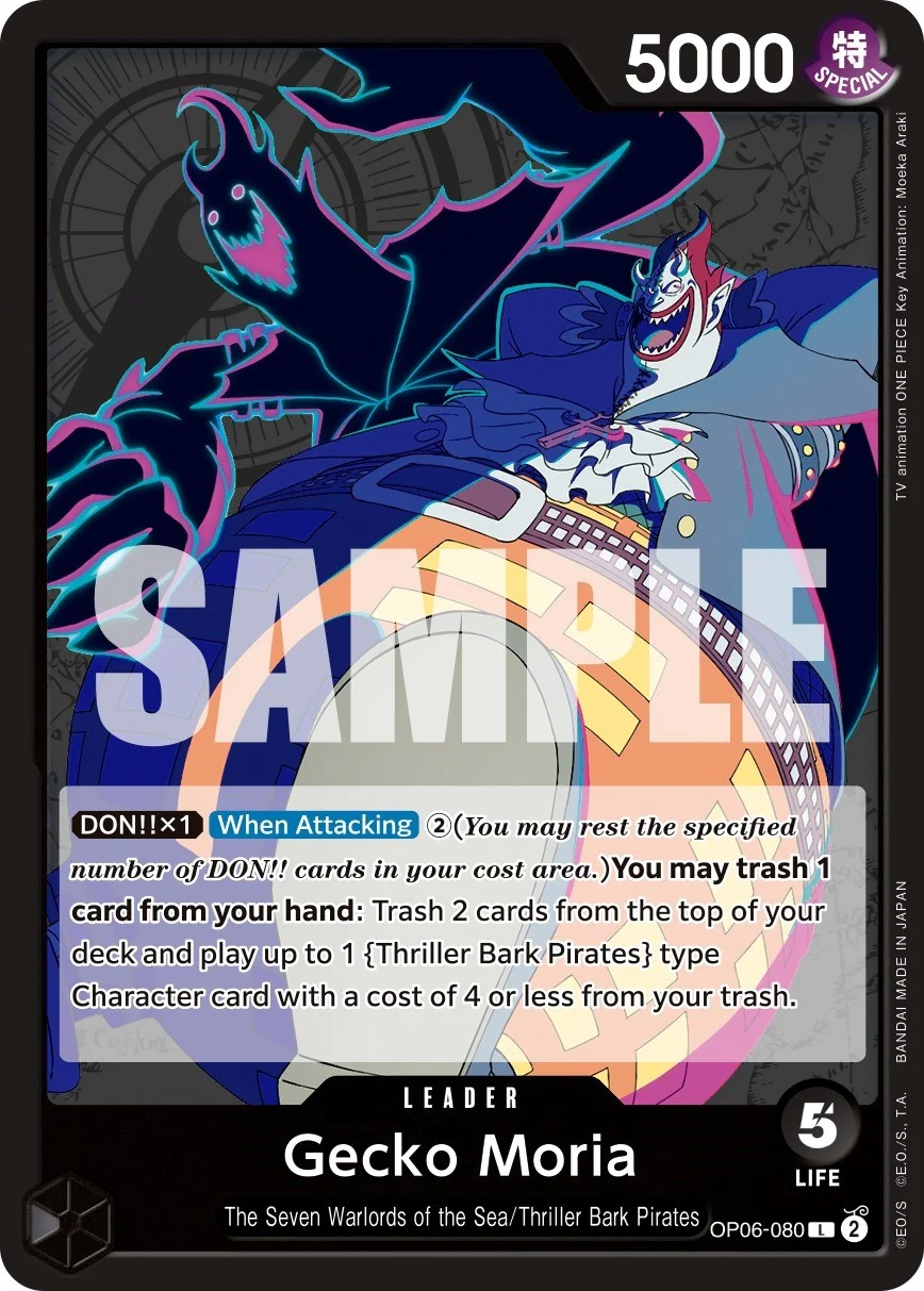Gecko Moria (080) (OP06-080) (Wings of the Captain)