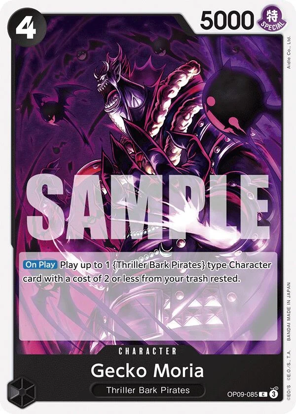 Gecko Moria (OP09-085) (Emperors in the New World)