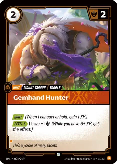 Gemhand Hunter (094/219) (Unleashed)