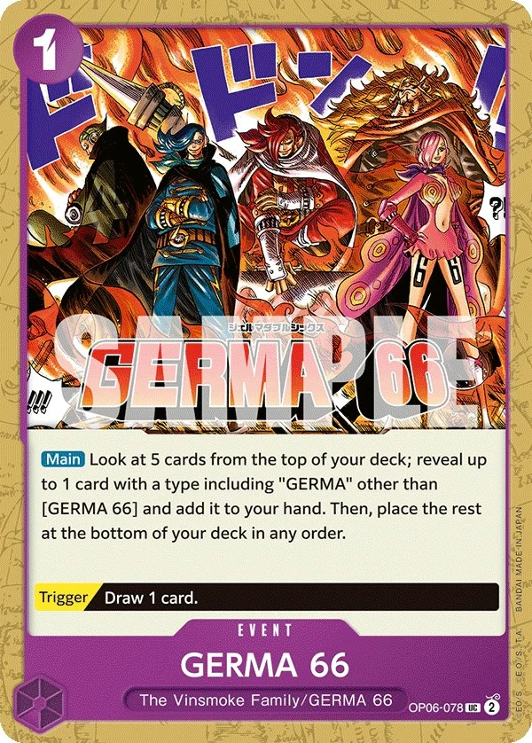 GERMA 66 (OP06-078) (Wings of the Captain)