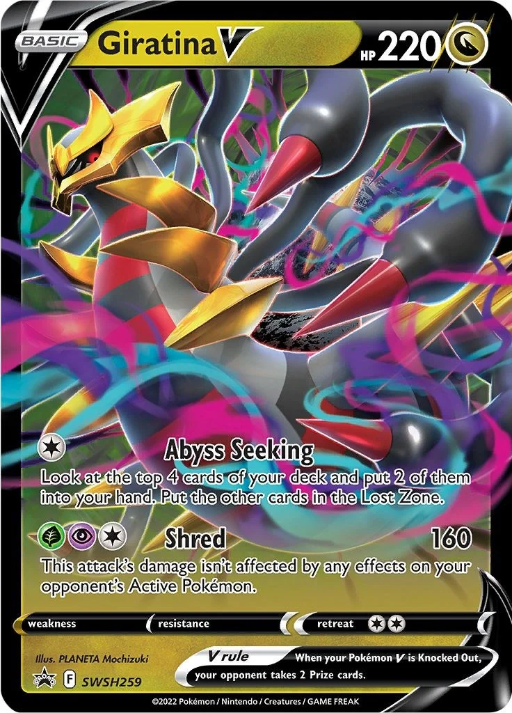 Giratina V - SWSH259 (SWSH259) (SWSH: Sword & Shield Promo Cards)