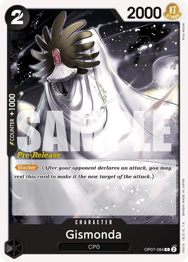 Gismonda (OP07-084) (500 Years in the Future Pre-Release Cards)