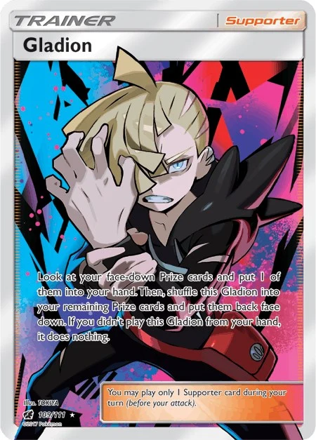 Gladion (Full Art) (109/111) (SM - Crimson Invasion)