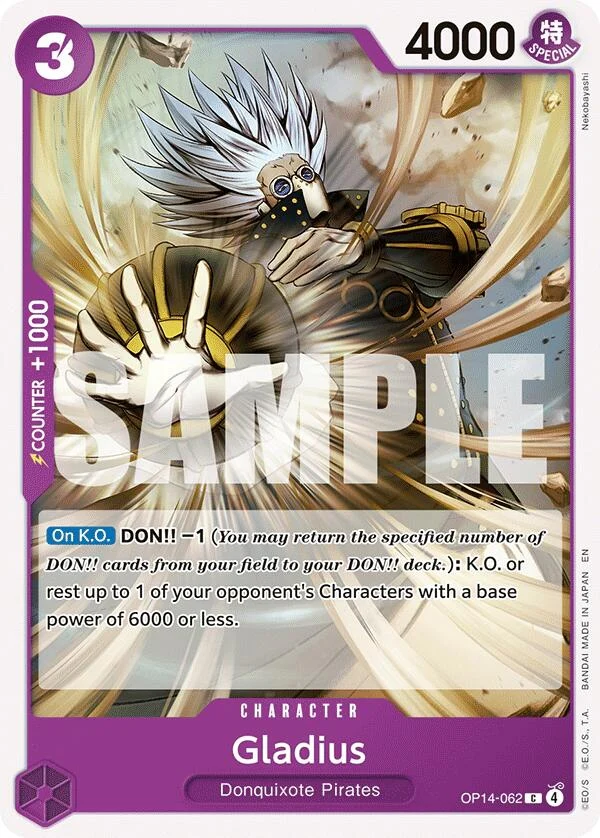 Gladius (OP14-062) (The Azure Sea's Seven)