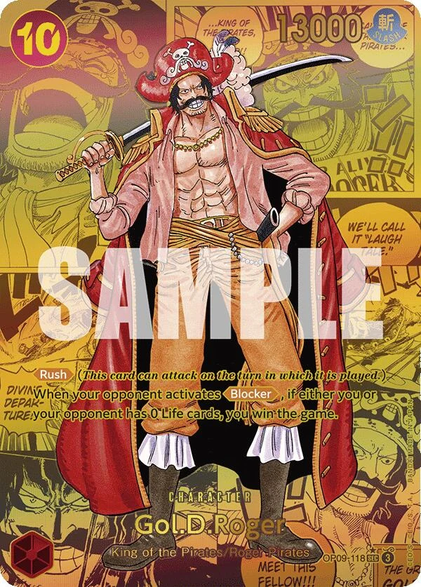 Gol.D.Roger (Manga) (OP09-118) (Emperors in the New World)