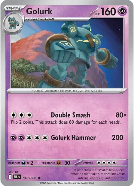Golurk (043/086) (SV: Black Bolt)