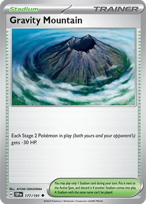 Gravity Mountain (177/191) (SV08: Surging Sparks)