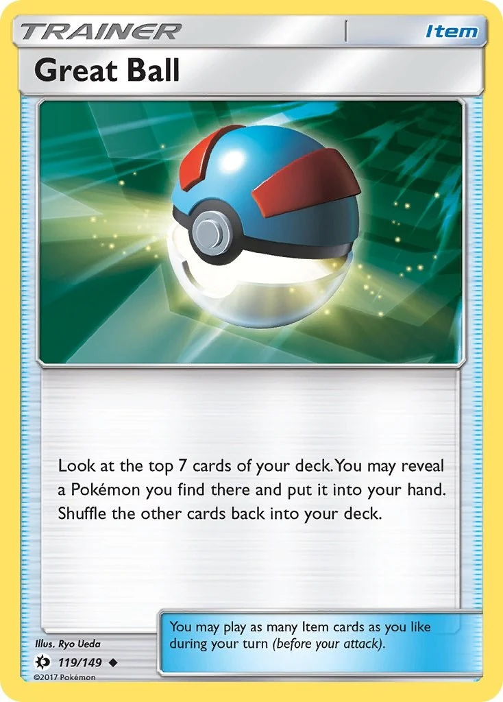 Great Ball (119/149) (SM Base Set)