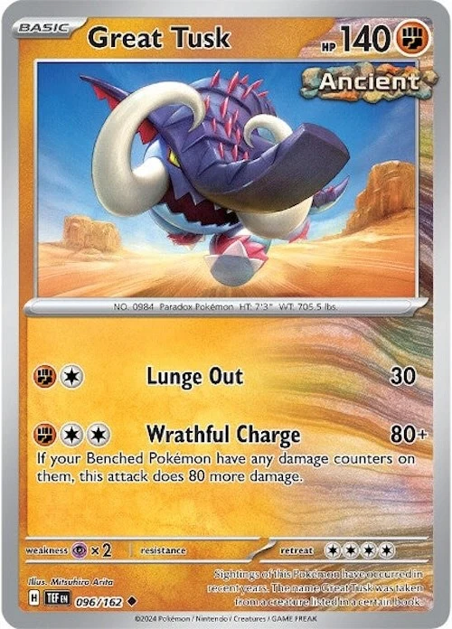 Great Tusk (096/162) (SV05: Temporal Forces)