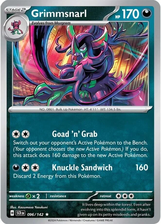 Grimmsnarl (096/142) (SV07: Stellar Crown)