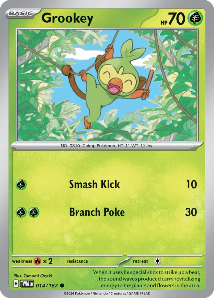 Grookey (014/167) (SV06: Twilight Masquerade)