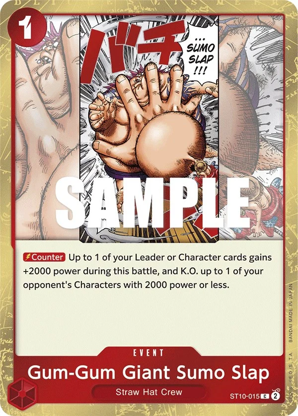 Gum-Gum Giant Sumo Slap (ST10-015) (Ultra Deck: The Three Captains)